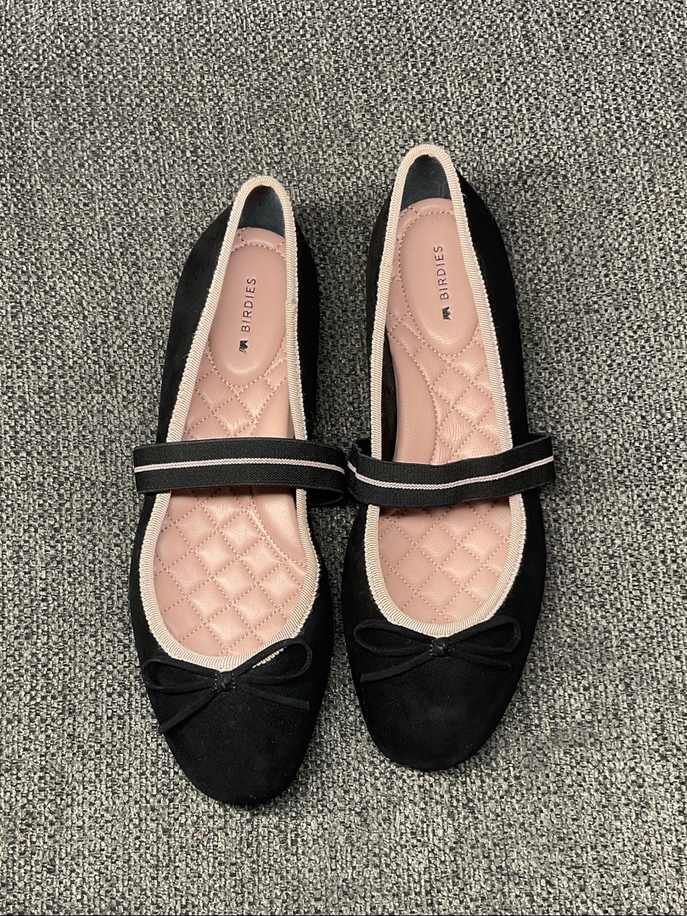 Birdie’s Hummingbird suede Mary Jane Black Ballet Size 7.5